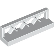 Lego plot 1x4x1, bílá (4550171, 363301)
